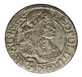Obrazek dla: 3 krajcary 1666 Leopold I Habsburg Śląsk Wrocław