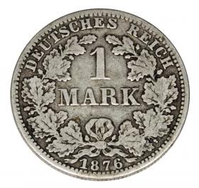 Obrazek dla: 1 marka 1876 Wilhelm I Hohenzollern Prusy Berlin