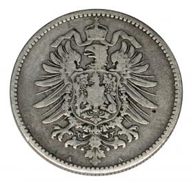 Obrazek 2 dla: 1 marka 1881 Wilhelm I Hohenzollern Prusy Berlin