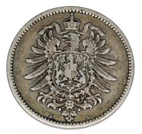 Obrazek 2 dla: 1 marka 1883 Wilhelm I Hohenzollern Prusy Berlin