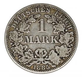 Obrazek dla: 1 marka 1885 Wilhelm I Hohenzollern Prusy Berlin