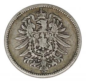 Obrazek 2 dla: 1 marka 1885 Wilhelm I Hohenzollern Prusy Berlin