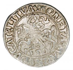 Obrazek dla: Półgrosz 1550 Zygmunt II August Litwa Wilno