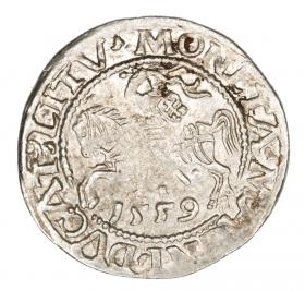 Obrazek dla: Półgrosz 1559 Zygmunt II August Litwa Wilno