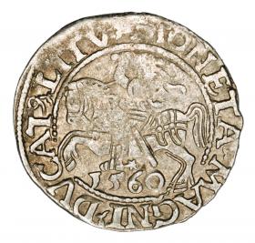 Obrazek dla: Półgrosz 1560 Zygmunt II August Litwa Wilno