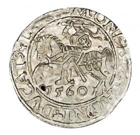 Obrazek dla: Półgrosz 1560 Zygmunt II August Litwa Wilno