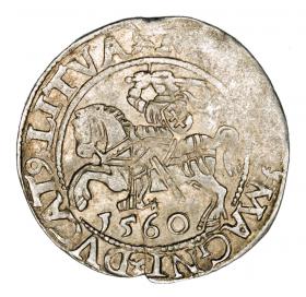 Obrazek dla: Półgrosz 1560 Zygmunt II August Litwa Wilno