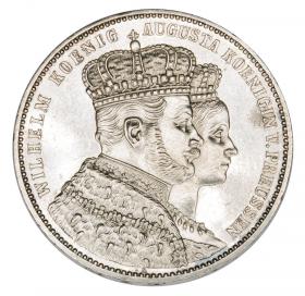 Obrazek dla: Talar 1861 Wilhelm I Hohenzollern Prusy Berlin