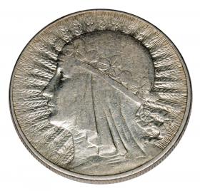 Obrazek dla: 10 złotych 1932 Głowa Kobiety II RP Warszawa