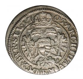 Obrazek 2 dla: 3 krajcary 1705 Leopold I Habsburg Śląsk Wrocław