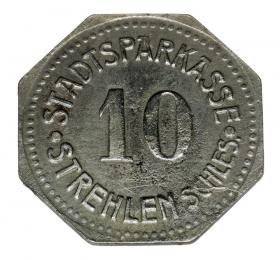 Obrazek 2 dla: 10 fenigów 1917 Strzelin / Strehlen