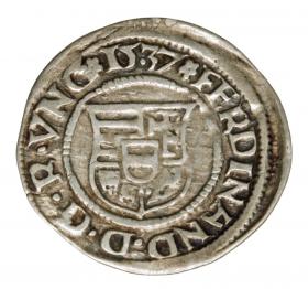 Obrazek dla: Denar 1537 Ferdynand I Habsburg Węgry Kremnica