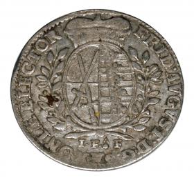 Obrazek dla: 1/12 talara 1764 Fryderyk August III Niemcy Lipsk