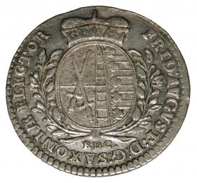 Obrazek dla: 1/12 talara 1764 Fryderyk August III Niemcy Drezno