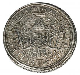 Obrazek 2 dla: Talar 1714 Karol II Habsburg Śląsk Wrocław