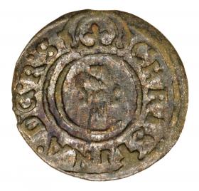 Obrazek dla: Szeląg 1649 Krystyna Waza Liwonia
