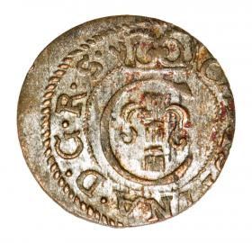 Obrazek dla: Szeląg 1652 Krystyna Waza Liwonia