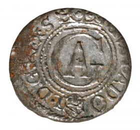 Obrazek dla: Szeląg 1627 Gustaw Adolf Ryga