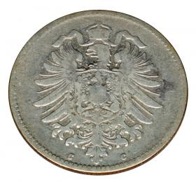 Obrazek 2 dla: 1 marka 1876 C Frankfurt