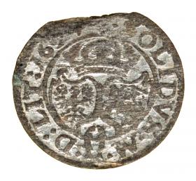Obrazek 2 dla: Szeląg 1624 Zygmunt III Waza Wilno