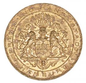 Obrazek 2 dla: Medal 1914 100 lecie policji w Hamburgu