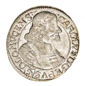 Obrazek dla: 3 krajcary 1670 Karol II Lichtenstein Ołomuniec 