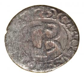 Obrazek dla: Szeląg 1662 Karol XI Ryga