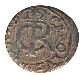 Obrazek dla: Szeląg 1662 Karol XI Ryga