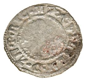 Obrazek 2 dla: Szeląg 1540 Wilhelm von Brandenburg Arcybiskupstwo Ryga