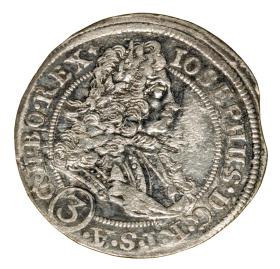 Obrazek dla: 3 krajcary 1707 Józef I Habsburg Wrocław