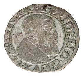 Obrazek dla: Grosz 1543 Fryderyk II Legnicki Księstwo Brzesko Legnicko Wołowskie Legnica