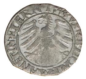 Obrazek 2 dla: Grosz 1543 Fryderyk II Legnicki Księstwo Brzesko Legnicko Wołowskie Legnica