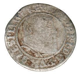 Obrazek dla: Grosz 1544 Fryderyk II Legnicki Księstwo Brzesko  Legnicko  Wołowskie Legnica
