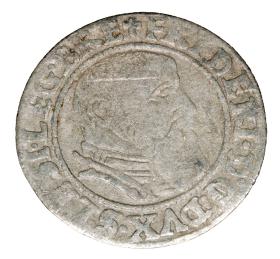 Obrazek dla: Grosz 1544 Fryderyk II Legnicki Księstwo Brzesko  Legnicko  Wołowskie Legnica