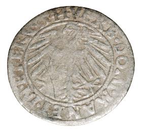 Obrazek 2 dla: Grosz 1544 Fryderyk II Legnicki Księstwo Brzesko  Legnicko  Wołowskie Legnica