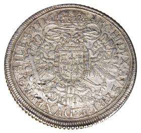 Obrazek 2 dla: Talar 1716 Karol II Habsburg Śląsk Wrocław