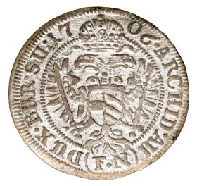 Obrazek 2 dla: 3 krajcary 1706 Józef I Habsburg Śląsk Wrocław
