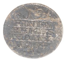 Obrazek 2 dla: 1/12 talara 1764 Fryderyk II Wielki Niemcy Brandenburgia Berlin