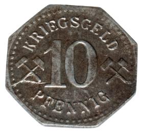 Obrazek dla: 10 fenigów 1918 Nowa Ruda Neurode