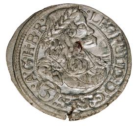 Obrazek dla: 3 krajcary 1669 Leopold I Habsburg Wrocław