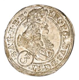 Obrazek dla: 3 krajcary 1696 Leopold I Habsburg Brzeg