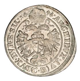 Obrazek 2 dla: 3 krajcary 1696 Leopold I Habsburg Brzeg