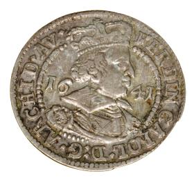 Obrazek dla: 3 krajcary 1641 Ferdynand Karol Austria Tyrol Hall