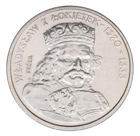 Obrazek dla: 100 złotych 1986 Władysław Łokietek nikiel próba