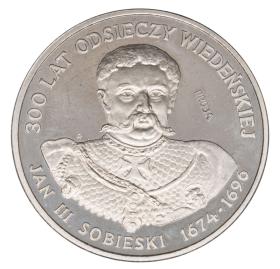 Obrazek dla: 200 złotych 1983 300 Lat Odsieczy Wiedeńskiej nikiel próba