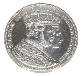 Obrazek dla: Talar 1861 Wilhelm I Hohenzollern Prusy Berlin