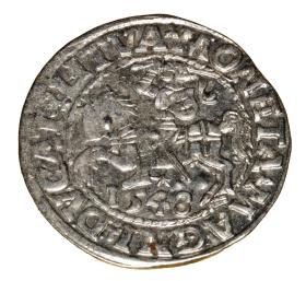 Obrazek dla: Półgrosz 1548 Zygmunt II August Wilno