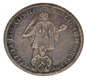 Obrazek dla: 1/4 talara 1717 Ferdynand von Rabatta Biskupstwo Passau Augsburg