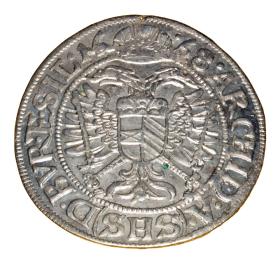 Obrazek 2 dla: 3 krajcary 1668 Leopold I Habsburg Wrocław