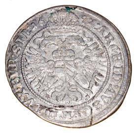 Obrazek 2 dla: 3 krajcary 1697 Leopold I Habsburg Wrocław